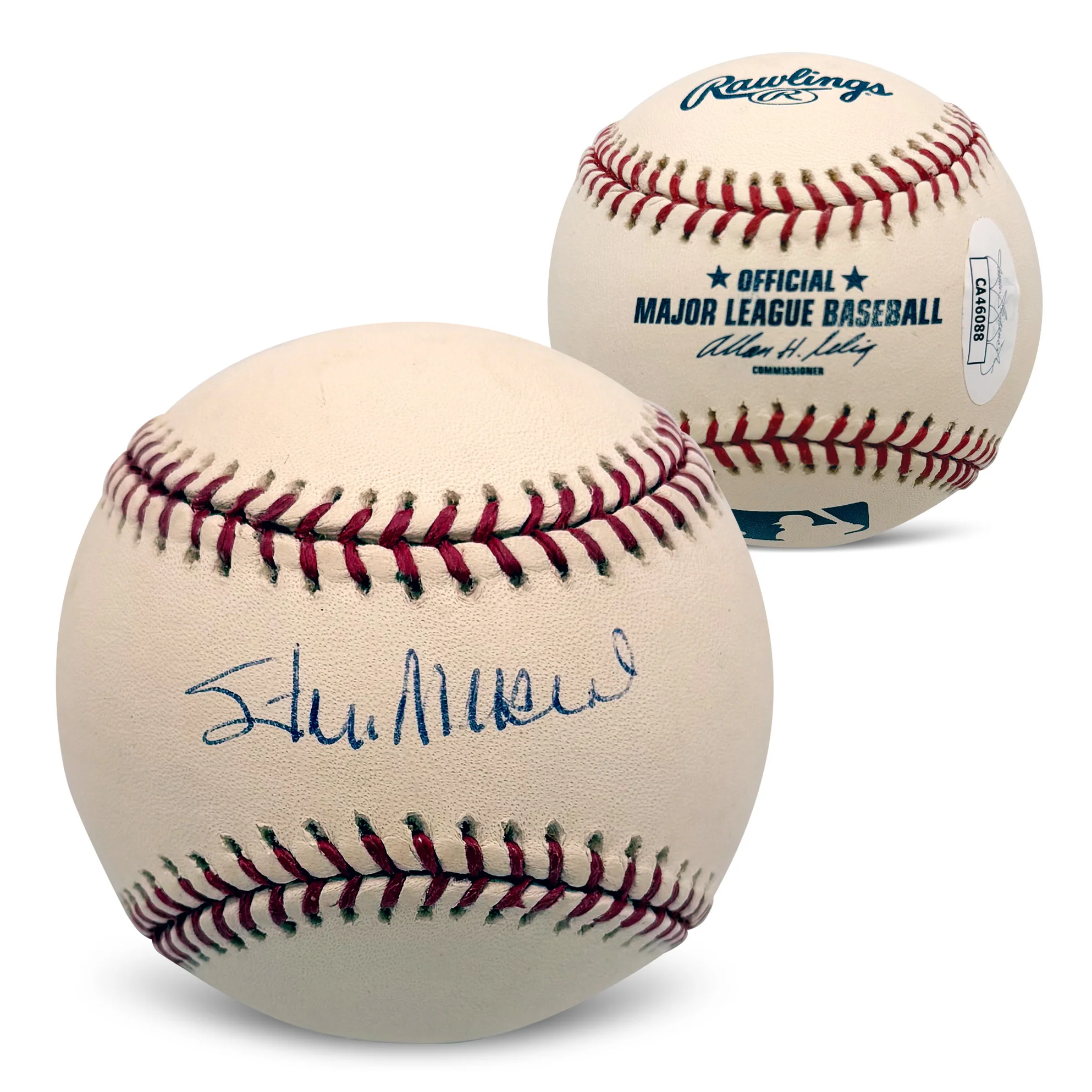 Stan Musial Autographed St Louis Cardinals Signed MLB Baseball JSA COA With UV Display Case CA46088